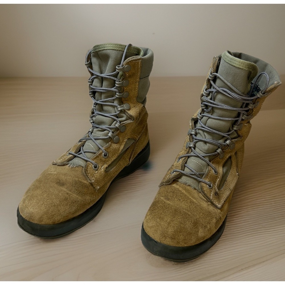 Belleville FAFTW 08 GTX Women's 8 Sage Combat Boots Vibram Sole USA Safe‑To‑Fly - Picture 2 of 8